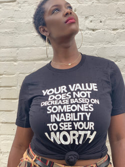 YOUR VALUE DOES NOT DECREASE...(MOT TEE)