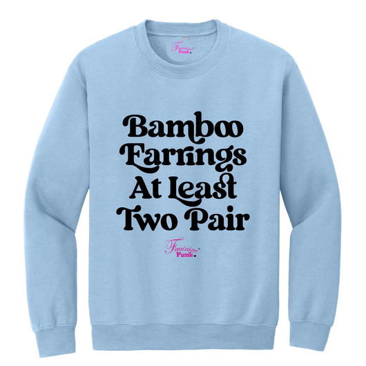 BAMBOO EARRINGS...(PRE-ORDER)