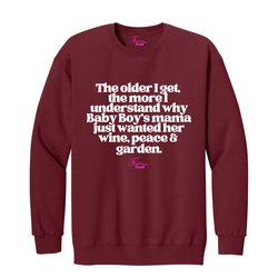 BABY BOY'S MAMA SWEATSHIRT (PRE-ORDER)